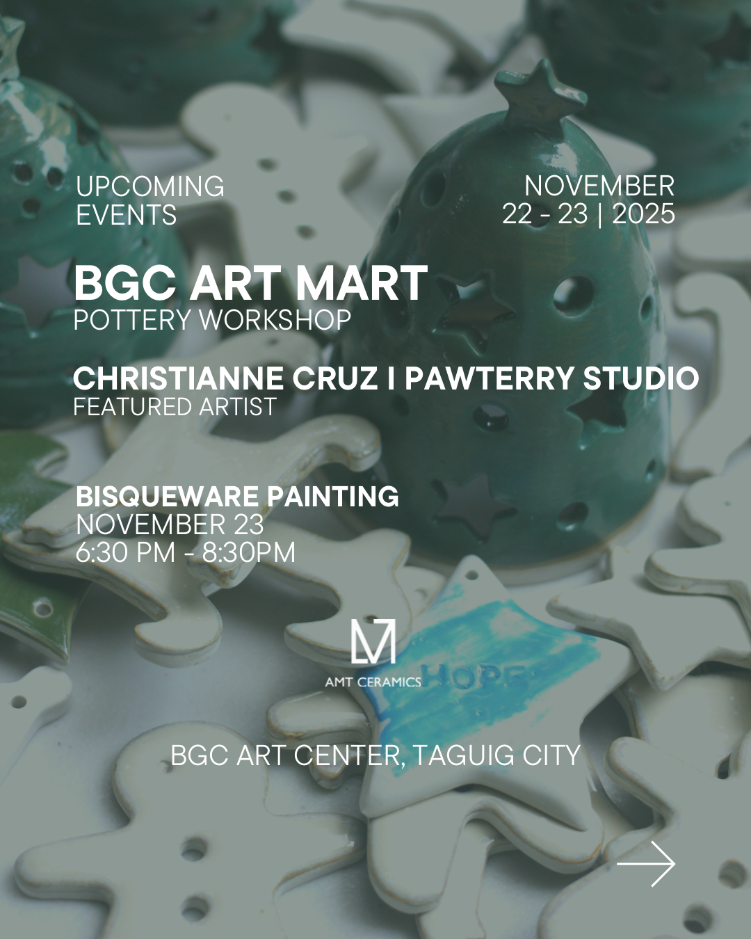 BGC ART MART | POTTERY WORKSHOP