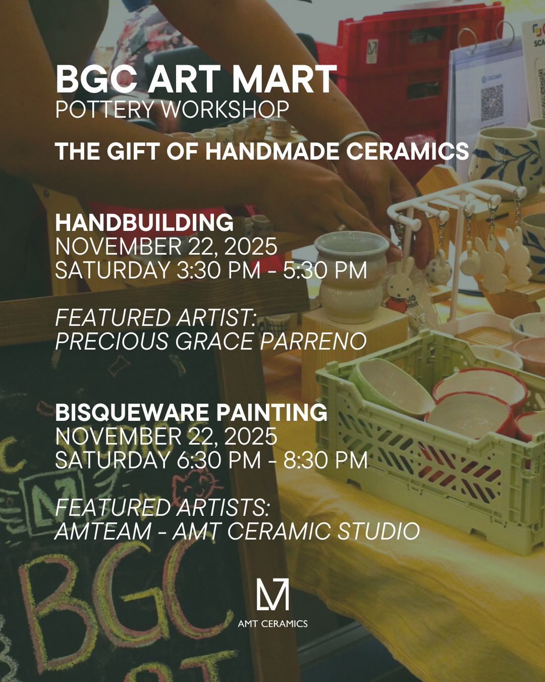 BGC ART MART | POTTERY WORKSHOP