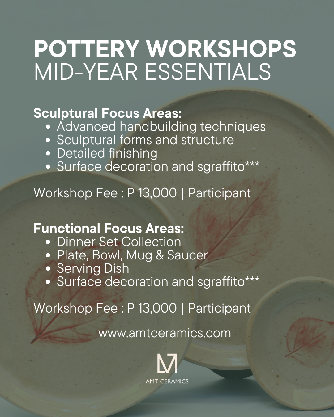 Pottery Mid-Year Essentials | Advanced Hand-Building