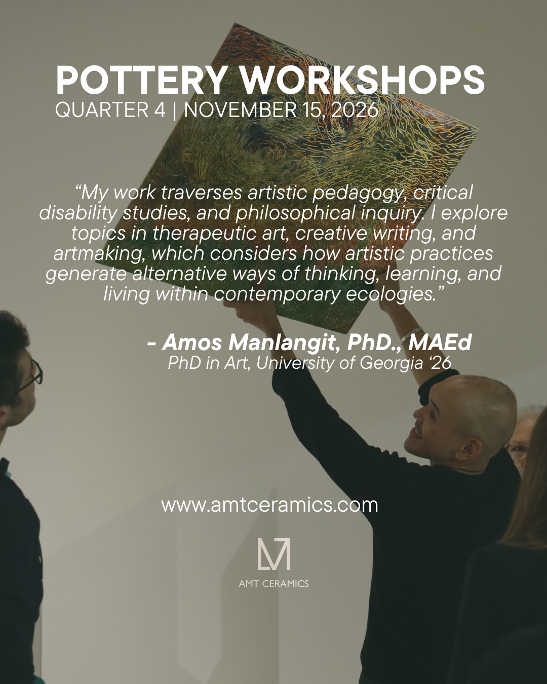 MANDALA PLATE PAINTING with Amos Manlangit PhD.