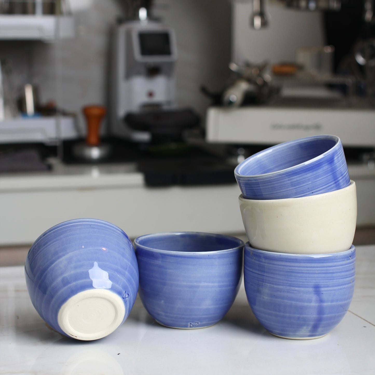 Blue Cups