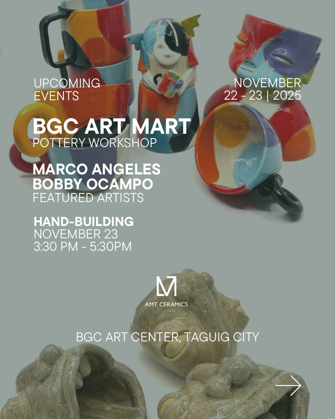 BGC ART MART | POTTERY WORKSHOP